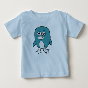 Camiseta De Bebé Pingüino Retro