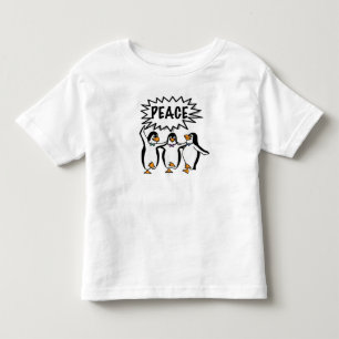 Camiseta De Bebé Pingüinos de paz