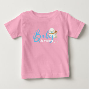 Camiseta De Bebé Pink Cute Baby Ghost Pacifier Scarf Boo