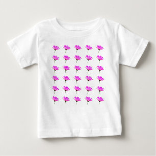 Camiseta De Bebé Pink Daisy