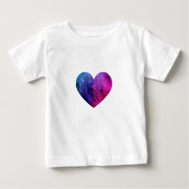 Camiseta De Bebé Pink Slime Heart Baby T-Shirt 
