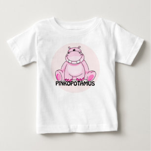 Camiseta De Bebé pinkopotamus 1