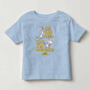 Camiseta De Bebé Pinky y el cerebro ¿Estás Pensando?