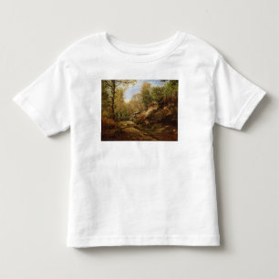 Camiseta De Bebé Pinos y árboles de abedul o el bosque de