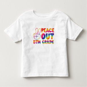 Camiseta De Bebé Pintado De Ochenta Grado De Paz El Día Pasado Octa