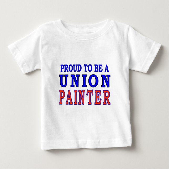 CAMISETA DE BEBÉ PINTOR DE UNIÓN (Anverso)