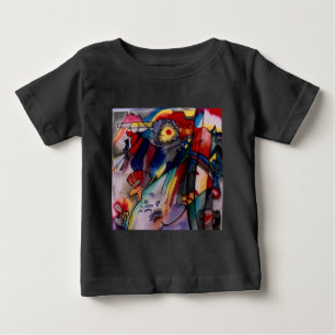 Camiseta De Bebé Pintura abstracta de Kandinsky 1913