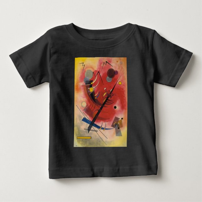 Camiseta De Bebé Pintura abstracta de simulación interior (Anverso)