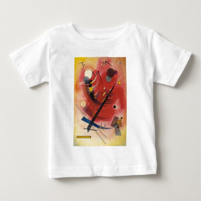 Camiseta De Bebé Pintura abstracta de simulación interior (Anverso)