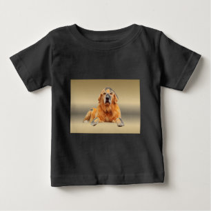 Camiseta De Bebé Pintura artística en acuarela de perro Labrador ne