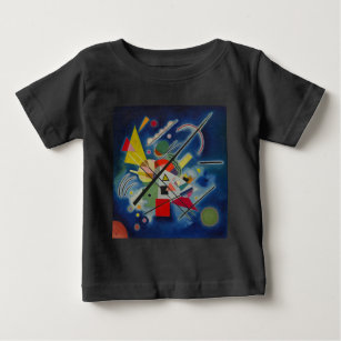 Camiseta De Bebé Pintura azul de Kandinsky