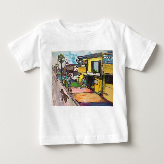 Camiseta De Bebé Pintura clave occidental (Anverso)