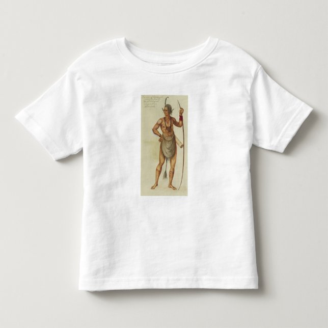 Camiseta De Bebé Pintura corporal india (Anverso)