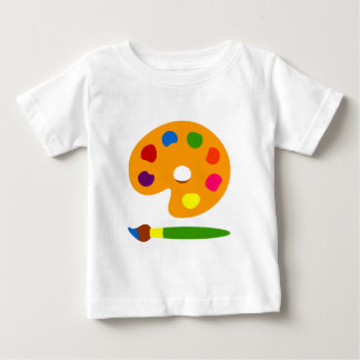 Camiseta De Bebé Pintura de arte de paleta