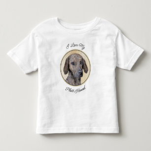Camiseta De Bebé Pintura de lott - Arte de perro original lindo