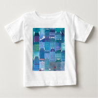 Pintura de paisajes urbanos modernos en Paris Blue