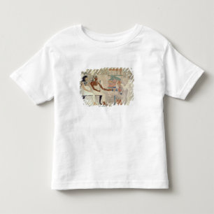 Camiseta De Bebé Pintura de pared de la tumba de Rekhmire, Thebes,