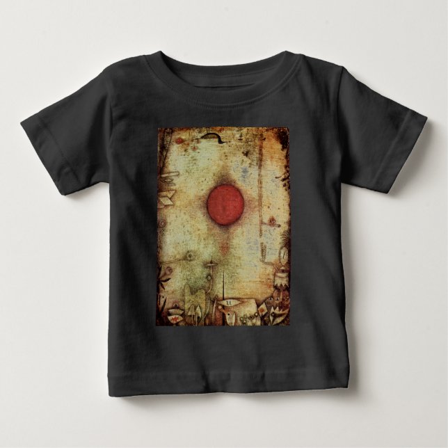 Camiseta De Bebé Pintura de Paul Klee Ad Marginem (Anverso)