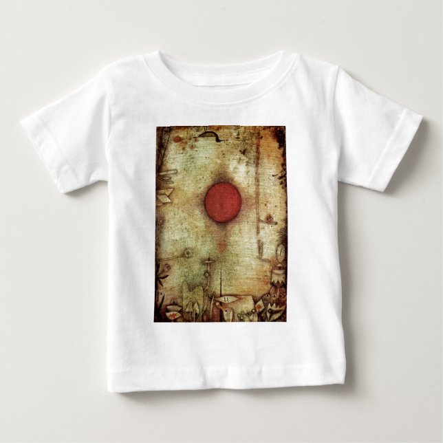 Camiseta De Bebé Pintura de Paul Klee Ad Marginem (Anverso)