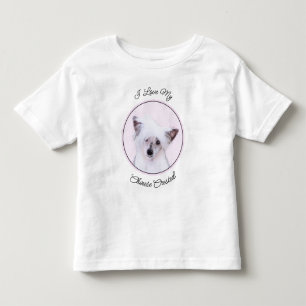 Camiseta De Bebé Pintura de polvorín en reposo chino - Arte de perr