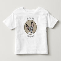 Pintura de Rat Terrier - Arte Perro Original.