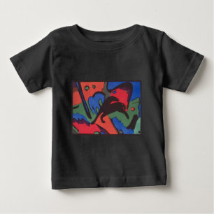 Camiseta De Bebé Pintura del Jinete Azul de Wassily Kandinsky Franz