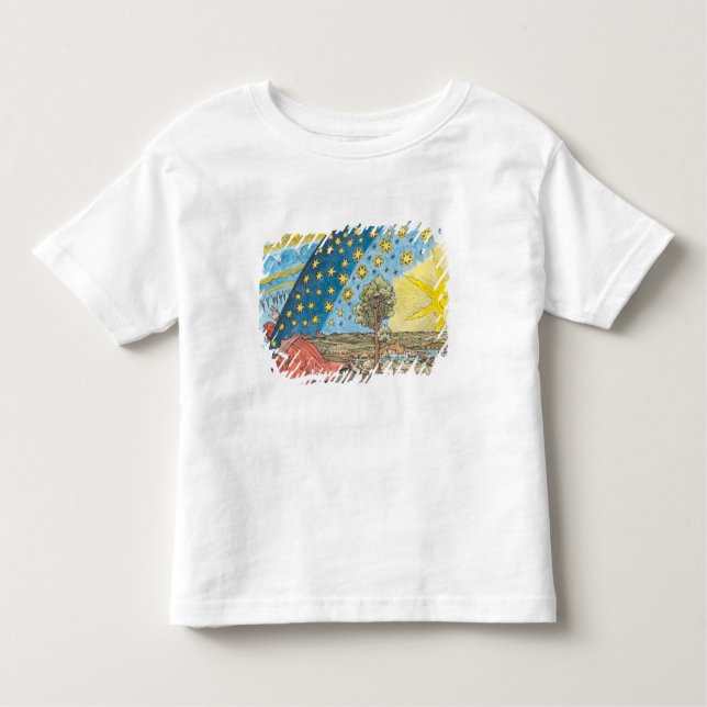 Camiseta De Bebé Pintura fantástica de la Sistema Solar (Anverso)