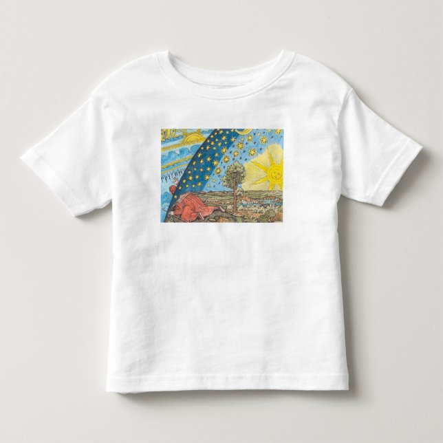 Camiseta De Bebé Pintura fantástica de la Sistema Solar (Anverso)