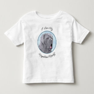 Camiseta De Bebé Pintura Neopolitana de Mastiff - Arte Perro Origin