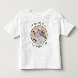 Camiseta De Bebé Pintura Petit Basset Griffon Vendéen - Arte de per