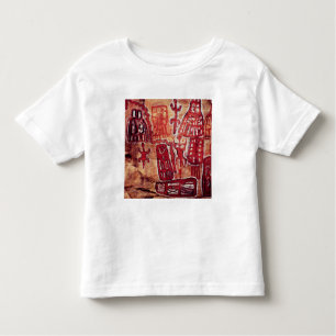 Camiseta De Bebé Pintura prehistórica de la roca
