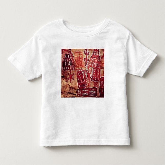 Camiseta De Bebé Pintura prehistórica de la roca (Anverso)