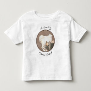 Camiseta De Bebé Pintura sin pelo de cremallera china arte original