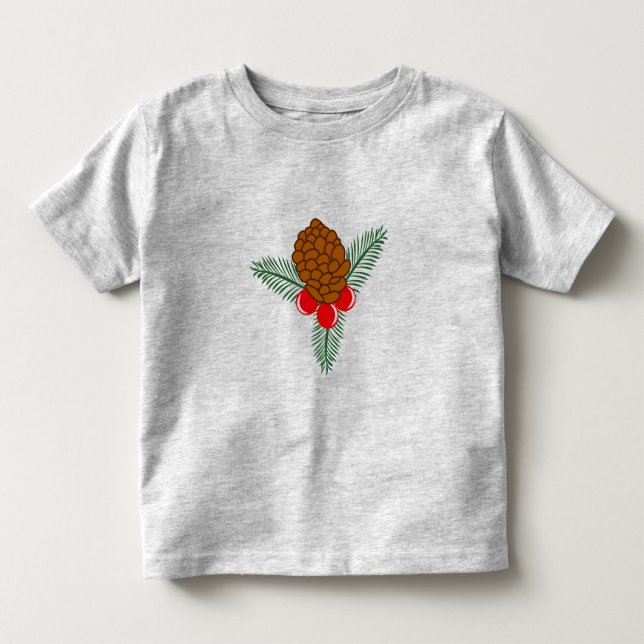 Camiseta De Bebé Pinus Fruit (Anverso)