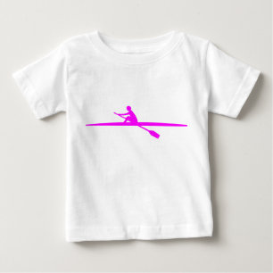 Camiseta De Bebé Piragüismo - Magenta