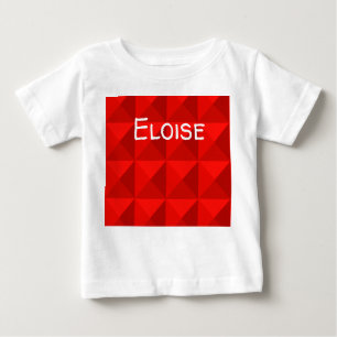 Camiseta De Bebé Pirámides rojas de Apple Candy