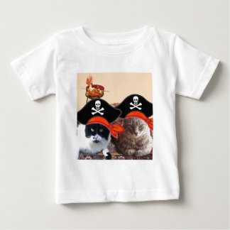 Camiseta De Bebé PIRATA CATS, habla como el Día del Pirata