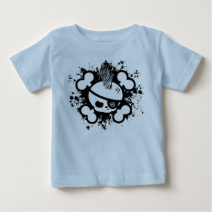 Camiseta De Bebé Pirata de Punkin
