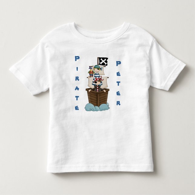 Camiseta De Bebé Pirata Peter (Anverso)