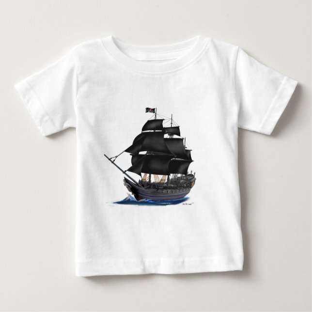 CAMISETA DE BEBÉ PIRATA SHIP.PNG (Anverso)