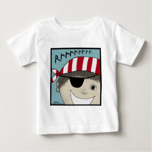 Camiseta De Bebé Pirate Boy Rrrrrr