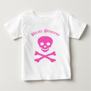 Camiseta De Bebé Pirate Princess Crossbone