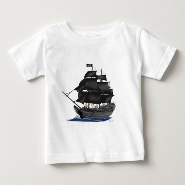 CAMISETA DE BEBÉ PIRATE SHIP.PNG (Anverso)