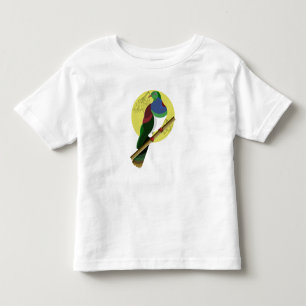 Camiseta De Bebé Piruto de madera vectorial KERERU