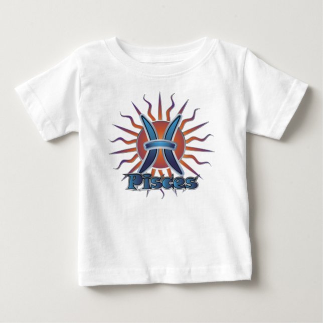 Camiseta De Bebé Pisces (Anverso)