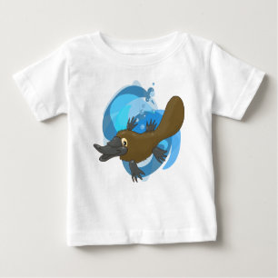 Camiseta De Bebé Piscina Platypus Baby T-Shirt