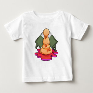 Camiseta De Bebé Pista de ajedrez