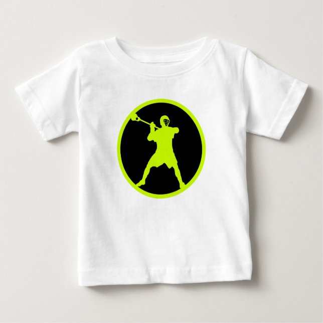 Camiseta De Bebé Pistola-verde (Anverso)