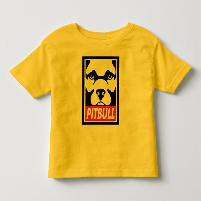 Camiseta De Bebé PITBULL - niño (Anverso)