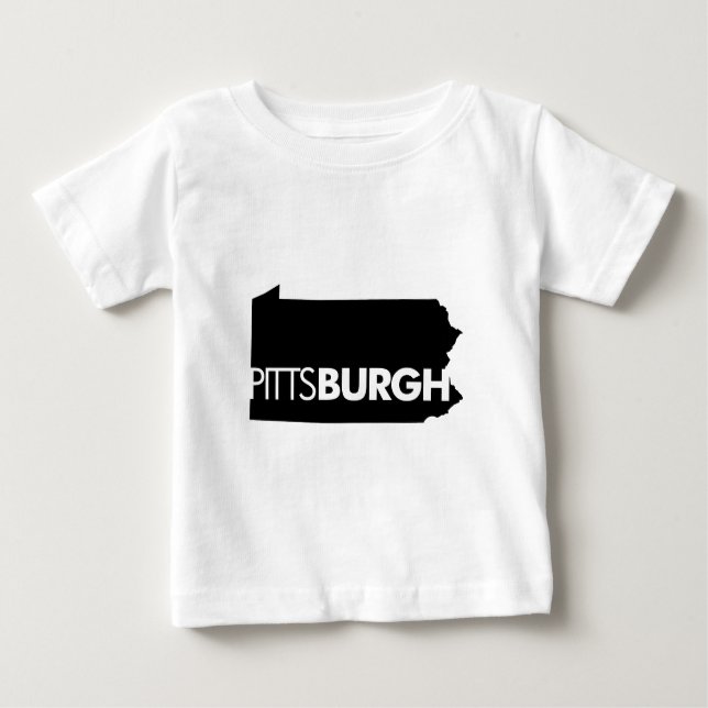 Camiseta De Bebé Pittsburgh (Anverso)
